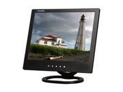 ViewEra V151BN B Black 15 12ms LCD Security Monitor Built in Speakers