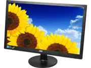 AOC E2260SWDN Black 21.5 5ms Widescreen LCD LED Monitor 200 cd m2 20 000 000 1 VESA Mountable Embedded Screen Software Ultra Low Power Consumption D Sub