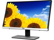 AOC i2267Fw Black Silver 22 5ms IPS Ultra Narrow Bezel and Frameless LED Monitor 250 cd m2 50 000 000 1 Detachable Multi Purpose Stand Ideally Suited for Du