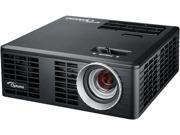 Optoma ML750 1280 x 800 700 Lumens Single 0.45 DMD DLP Technology by Texas Instruments 3D Projector 10 000 1 full on full off