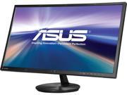 Asus VN248Q P Super Narrow Frame 23.8 5ms GTG Widescreen LED Backlight LCD Monitor IPS 80 000 000 1 DisplayPort HDMI Built in Speakers
