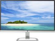 HP 25ER Frameless Silver White 25 7ms GTG IPS Widescreen LCD LED Monitors HDMI 1920x1080 60 Hz W Anti Glare Technicolor Color Certification with Easy Con