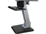 StarTech.com Sit to Stand Workstation with One Touch Height Adjustment