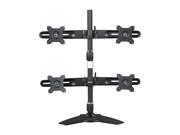 Planar 997 5602 00 Black Quad Monitor Stand for LCD Displays
