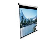 Manual Ceiling Wall Mount Manual Pull Down Projection Screen 100 4 3 AR MaxWhite