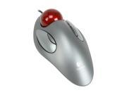 Logitech Trackman Marble Mouse Four Button Programmable Dark Gray