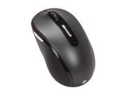 Microsoft D5D 00001 Graphite 2.4 GHz Wireless BlueTrack Mobile Mouse 4000