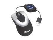 UPC 092636215620 product image for Targus AMU02US Black/Silver Wired Optical Notebook Optical Mouse with Retractabl | upcitemdb.com