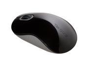 Targus AMU76US Black Gray Wired Optical Cord Storing Mouse
