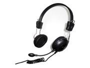 SYBA Connectland CL CM 5023 Circumaural Stereo Headset with Microphone