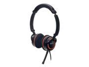 SYBA CL AUD63015 Supra aural Foldable Ear Muffs Stereo Headset with Detachable Microphone