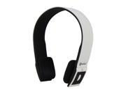 Syba Black White CL AUD23029 Supra aural Bluetooth v2.1 EDR Stereo Headset with Microphone White Black