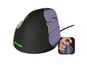 Evoluent VM4S Purple Wired VerticalMouse 4 Small