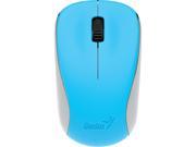 Genius NX 7000 31030109109 Ocean Blue 3 Buttons 1 x Wheel RF Wireless BlueEye 1200 dpi Mouse