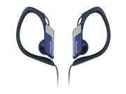 Water Resistant Sports Clip Earbud Headphones RP HS34 A Blue