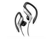 JVC HA EB75 In Ear Silver Ear Clip Headphone For Light Sports With Bass Enhancement