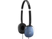 JVC HA S160A Supra aural FLATS Lightweight Headband Headphones Blue