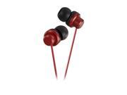 JVC Red HA FX8 R In Ear Riptidz Headphone Red