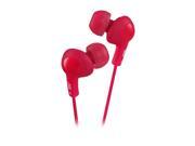 JVC HA FX5 R Inner Ear Gumy Plus Headphone Red