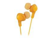 JVC HA FX5 D Inner Ear Gumy Plus Headphone Orange