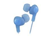 JVC Blue HA FX5 A Inner Ear Gumy Plus Earphone Blue