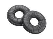 Plantronics Leatherette Ear Cushions for SupraPlus Wireless Headsets Pair Black 71782 01