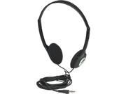 MANHATTAN Black 177481 Binaural Headphone Headset