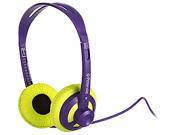 Polaroid Purple Lime PHP11PUR Light Weight Headphones