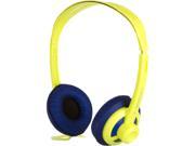 Polaroid Lime Blue PHP11BL Light Weight Headphones