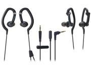 Audio Technica ATH CKP200 SonicSport In ear Headphones Black