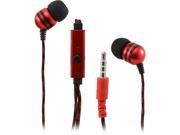 Sentry Red HPS HM284 Stingers Stereo Earbuds with Mic