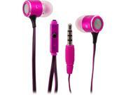 Sentry Pink HPS HM323 Metal Talkbuds with Mic