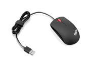 lenovo Midnight Black Wired Blue Optical Mouse