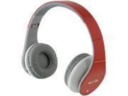 iLive Red IAHB64R Supra aural Bluetooth Headphones Built In Microphone