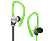 Fuji Labs Green AUFJ SQNTS306GR Sonique SQ306 Premium Titanium In Ear Headphones