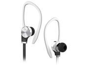 Fuji Labs White AUFJ SQNTS306WH Sonique SQ306 Premium Titanium In Ear Headphones