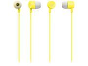 Fuji Labs Yellow AUFJ SQNMS101YE Sonique SQ101 Designer In Ear Headphones