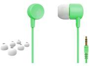 Fuji Labs Green AUFJ SQWMS101GR Sonique SQ101 Designer In Ear Headphones with In line Mic