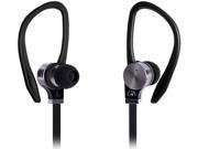 Fuji Labs Black AUFJ PSQWTS306BK 2nd Gen Sonique SQ306 Premium Pure Titanium In Ear Headphones with In line Mic