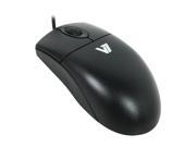 V7 M30P20 7N Black Wired Optical Mouse