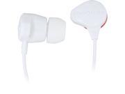 Pioneer SE-CL331-H 3.5mm Connector Canal Water-Resistant Stereo Earbud Earphone for sports(White)