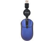 GEAR HEAD Black Blue Wired Optical Mouse