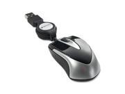 Verbatim 97256 Black Wired Optical Travel Mouse