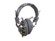 Ecko Ecko Exhibit Gray EKU EXH GRY On Ear Headphone Mic Grey