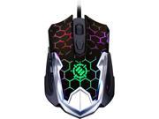ENHANCE GX M4 2400 DPI Gaming Mouse with Ergonomic Design Soft Touch Finish 7 LED Cycling Colors