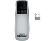 ENHANCE RF Presenter Computer Presentation Remote Control Clicker with Laser Pointer Works Great for PowerPoint and Keynote Presentations on Windows and Mac O