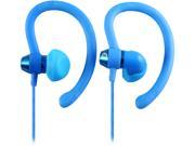 Moki Blue ACCHPS90B 90 degree Sports Earphones Blue