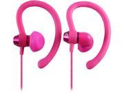 Moki Pink ACCHPS90P 90 degree Sports Earphones Pink
