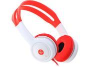Moki Red ACCHPKR Volume Limited Kids Headphones Red
