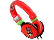 Moki Claw Red ACCHPPOB Supra aural Popper Headphones Claw Red
